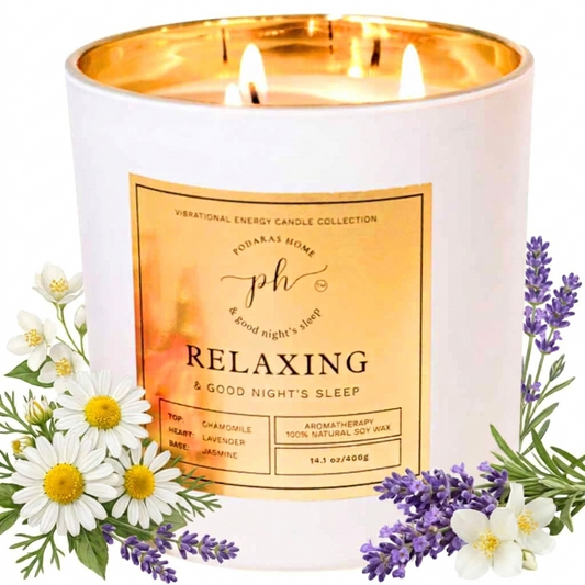 Chamomile & Lavender Relaxing Candle