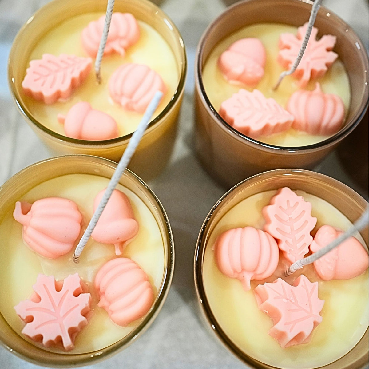 Fall Candles - Harvest Chai & Spiced Orange Scented Candles