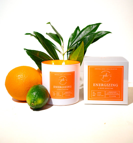 Orange & Bergamot Energizing Candle