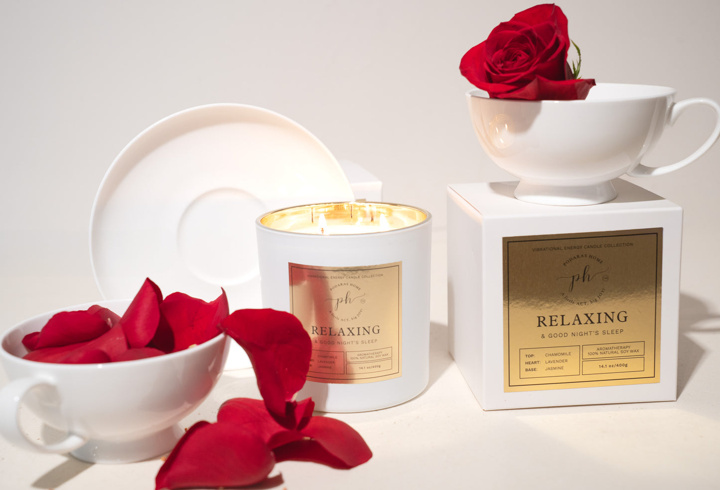 Chamomile & Lavender Relaxing Candle