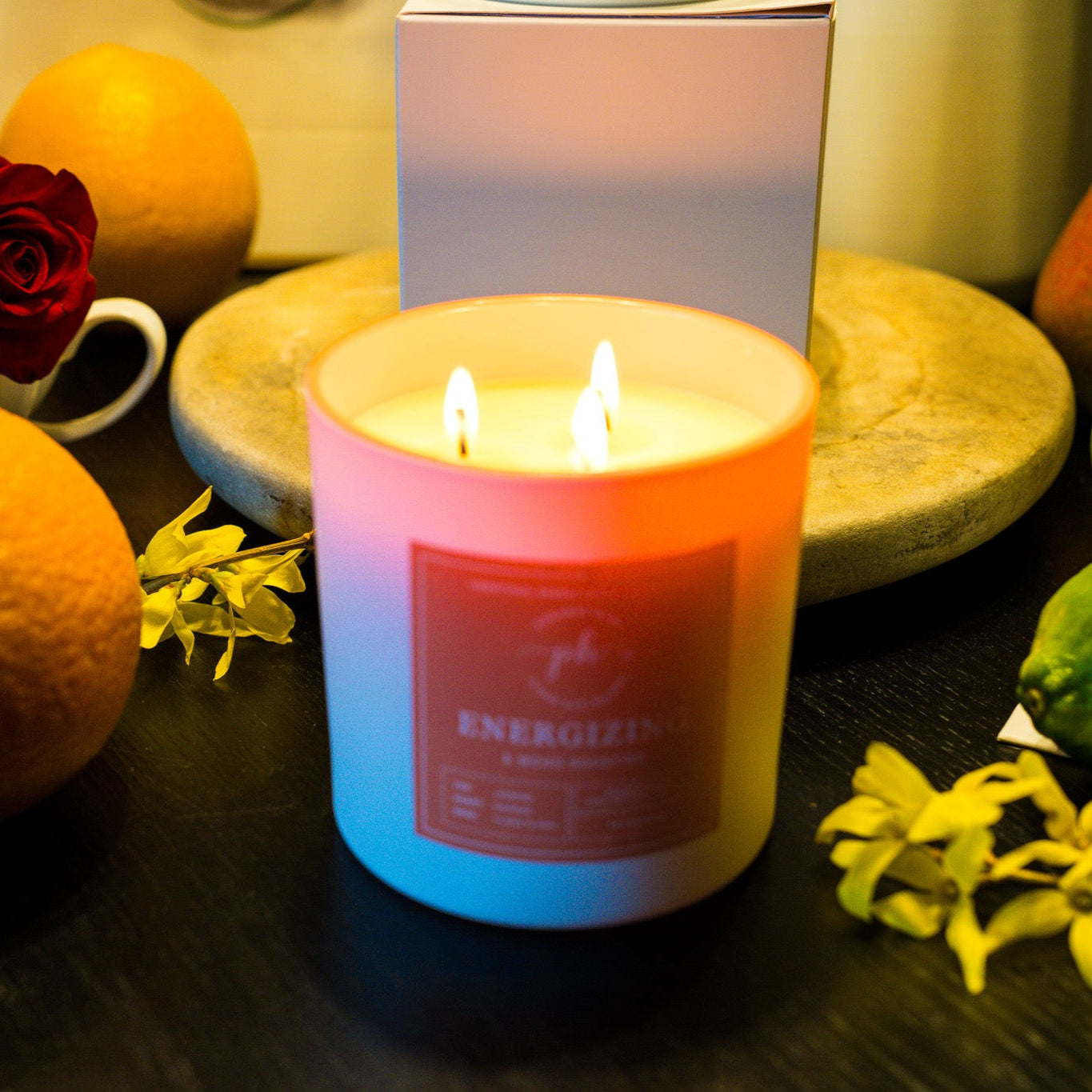 Orange & Bergamot Energizing Candle