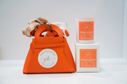 Energizing & Mood Boosting Mini Travel Size Candle 45g 1 Wick 13 Hours Burn Time