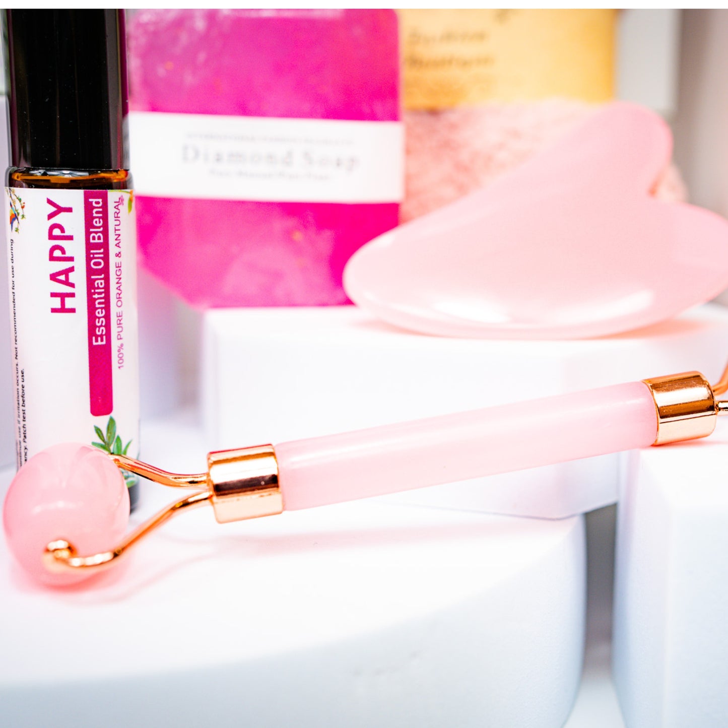 Women’s Self Care – Spa Gift Box - Chamomile Lavender Relaxing Candle