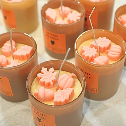 Fall Candles - Harvest Chai & Spiced Orange Scented Candles