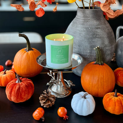 Women’s Self Care – Spa Gift Box with English Pear & Focus Candle