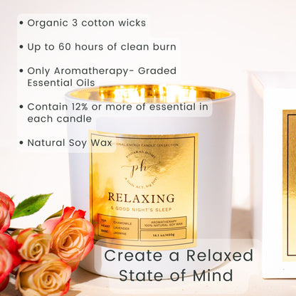 Chamomile & Lavender Relaxing Candle