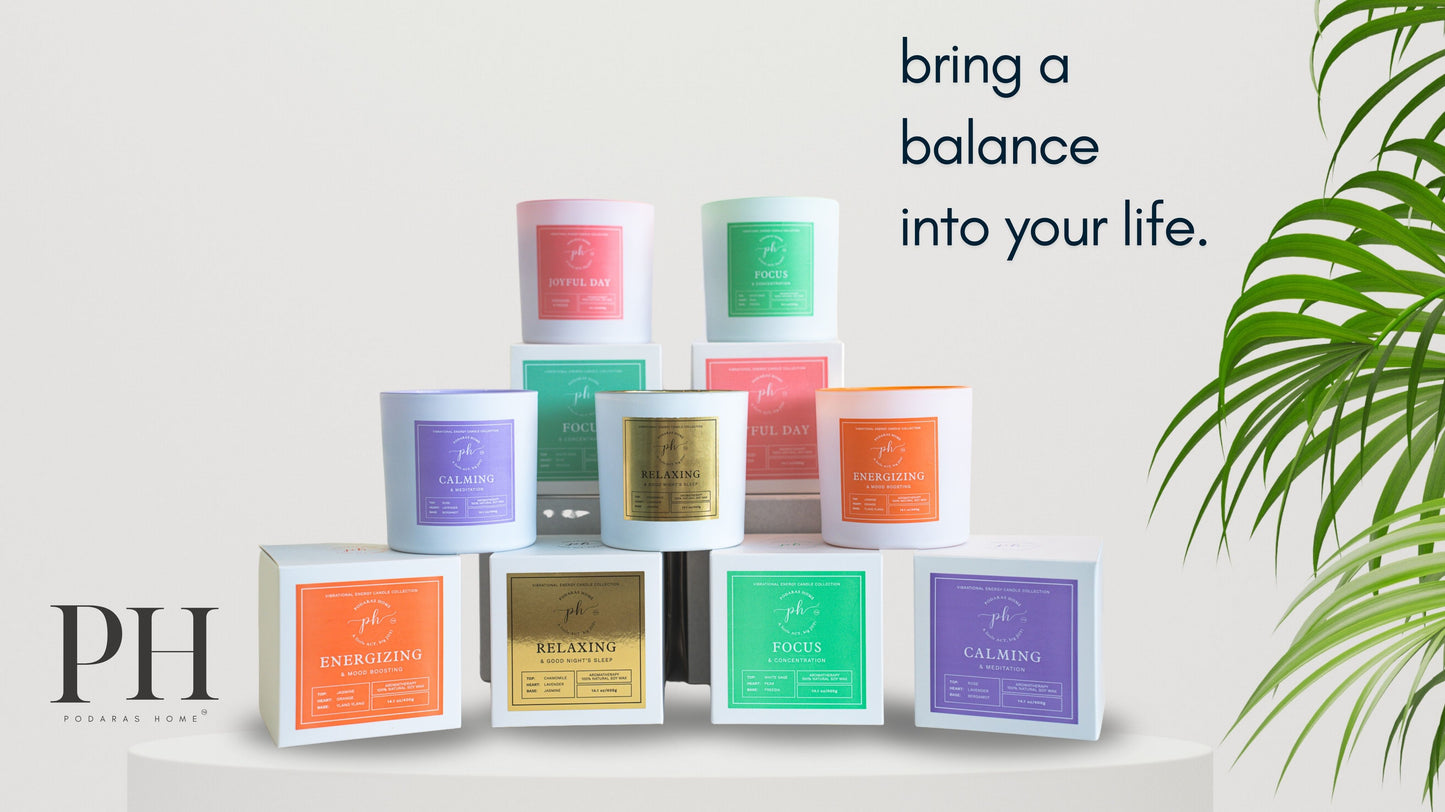 Orange & Bergamot Energizing Candle