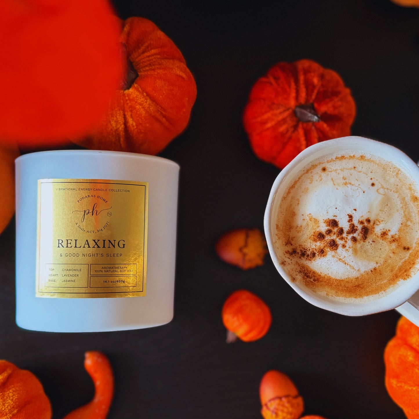 Women’s Self Care – Spa Gift Box - Chamomile Lavender Relaxing Candle