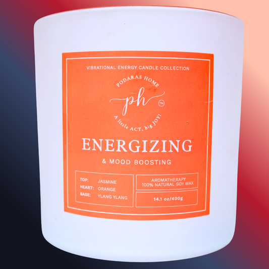 Orange & Bergamot Energizing Candle
