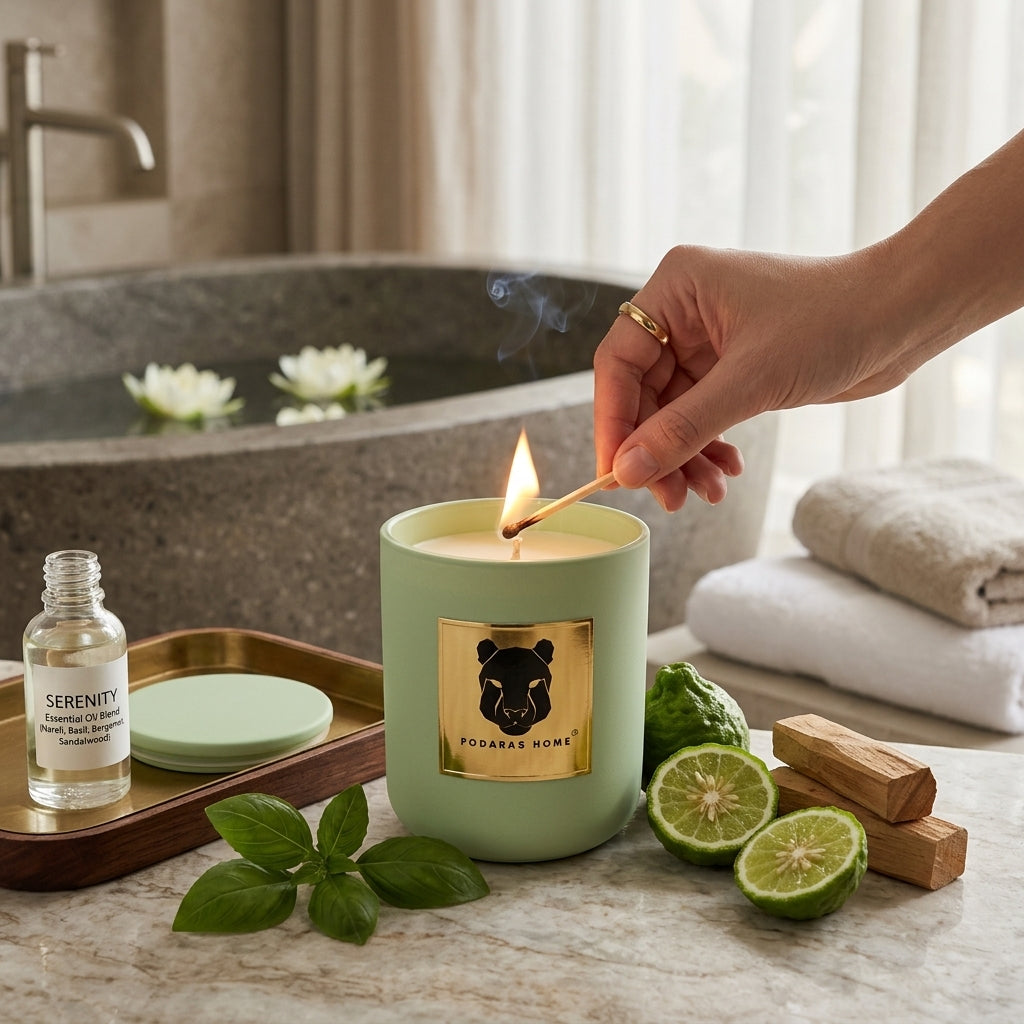 "Serenity" Spa Candle