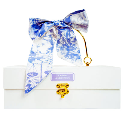 Lavender Jasmine Bergamot Candle - Room Spray - Reed Diffuser Gift Set For Calming and Mediation