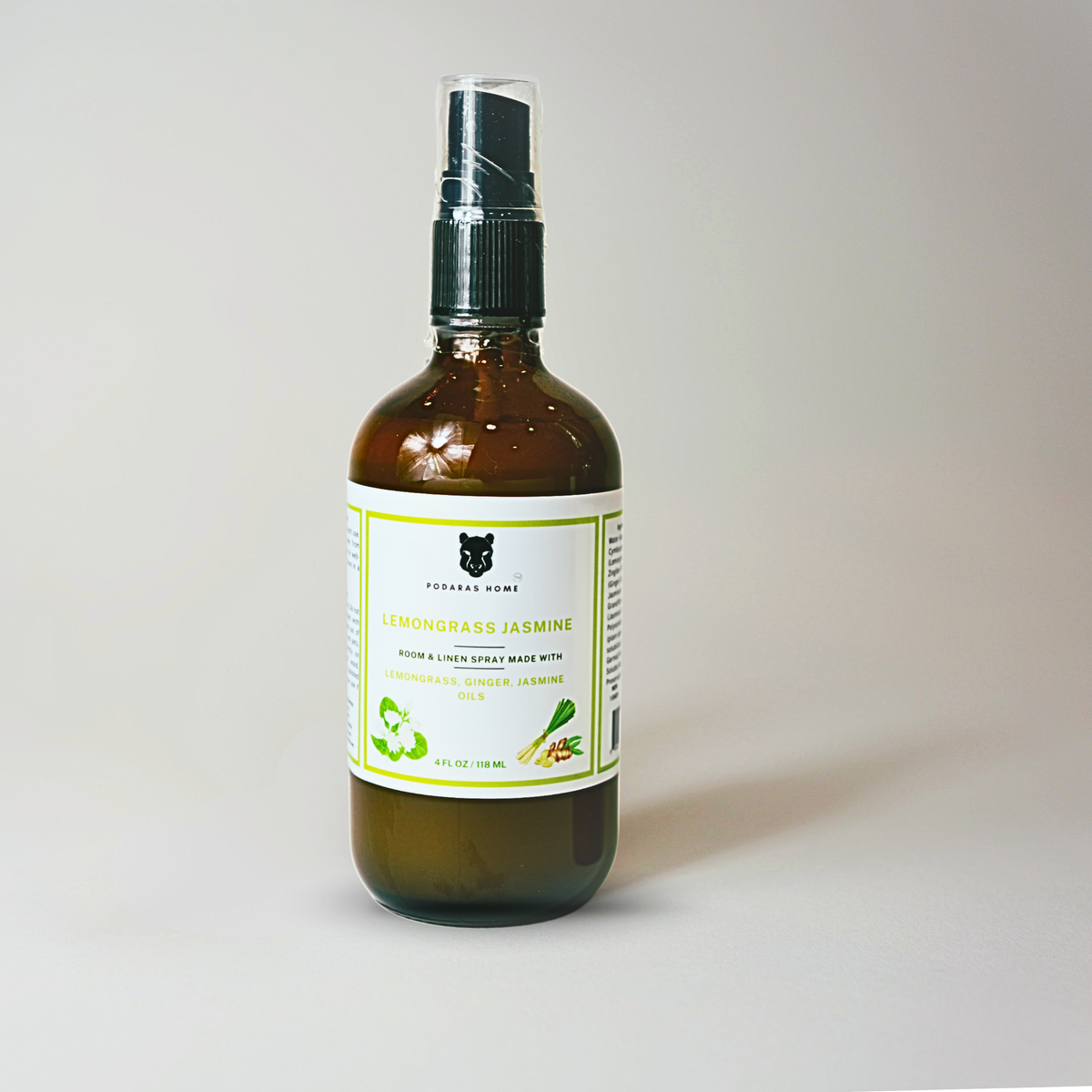 Lemongrass Ginger Jasmine Room + Linen Spray