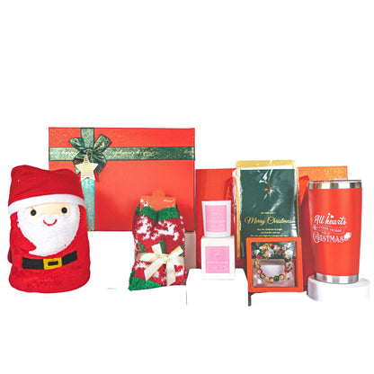 Christmas Gift Box + Joyful Day Candle