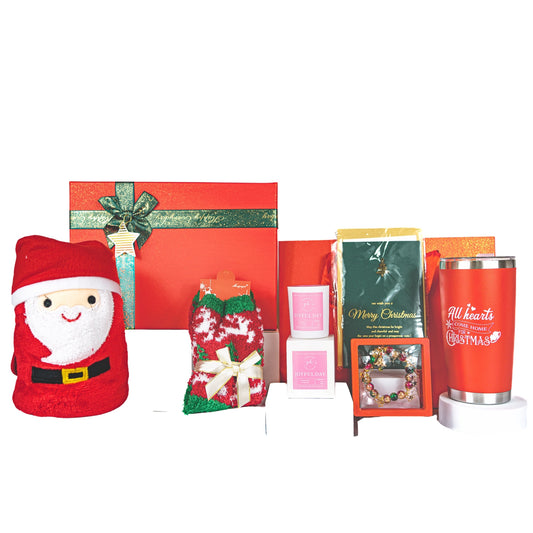 Christmas Gift Box + Joyful Day Candle