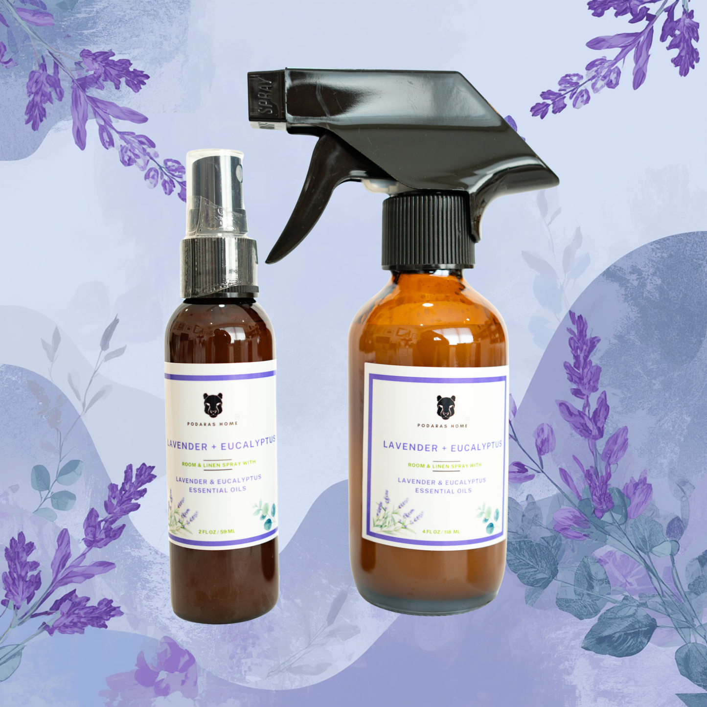 Lavender Eucalyptus Room + Linen Spray