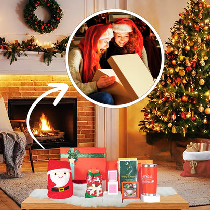 Christmas Gift Box + Joyful Day Candle