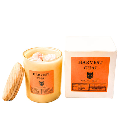 Fall Candles - Harvest Chai & Spiced Orange Scented Candles