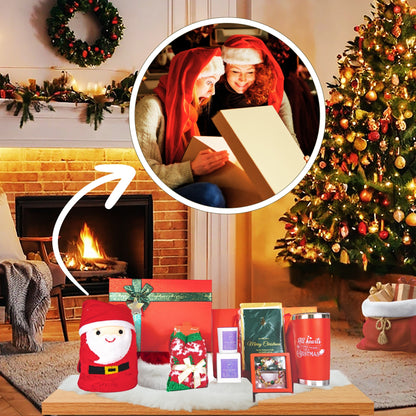 Christmas Gift Box + Lavender Calming Candle