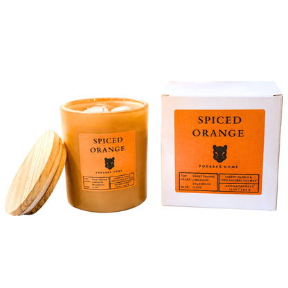 Fall Candles - Harvest Chai & Spiced Orange Scented Candles