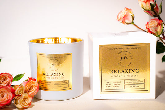 Relaxing Candle Mini Travel Size 45 g 1 Wick 13 Hr Burn Time