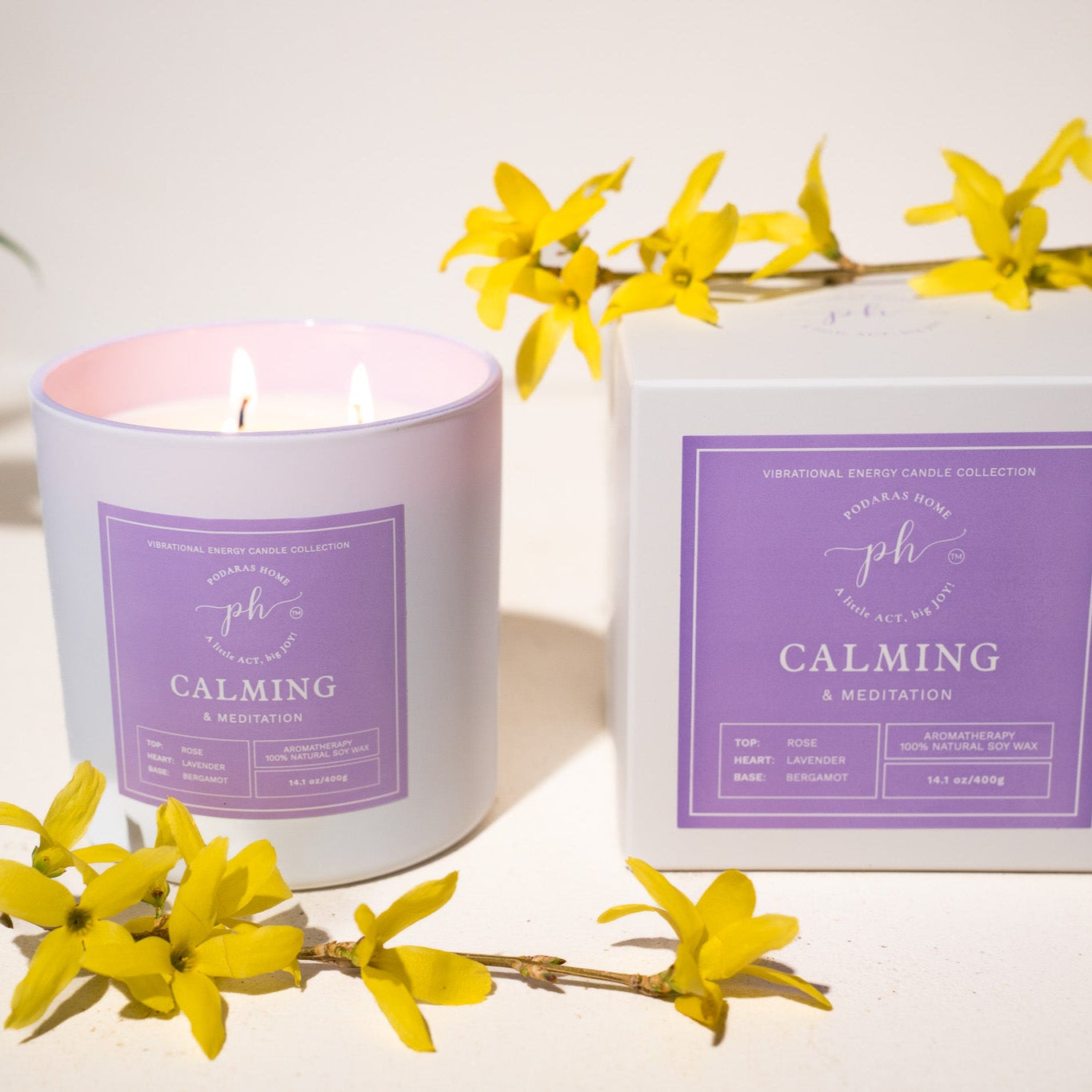 Lavender Calming Candle
