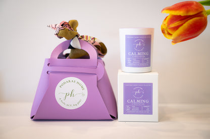 Calming & Meditation Mini Travel Candle – 1 wick,  45g, 13 hour burn time