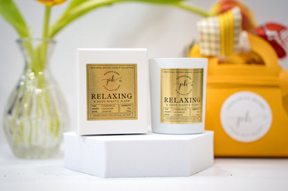 Relaxing Candle Mini Travel Size 45 g 1 Wick 13 Hr Burn Time