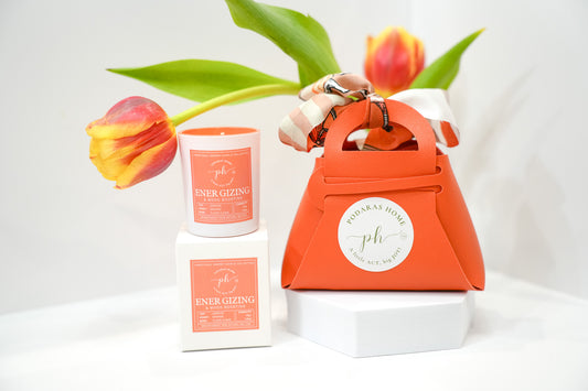 Energizing & Mood Boosting Mini Travel Size Candle 45g 1 Wick 13 Hours Burn Time