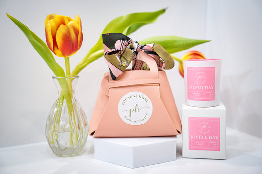 Joyful Day Candle Mini Travel Size 45g 1 Wick 13 Hours Burn Time