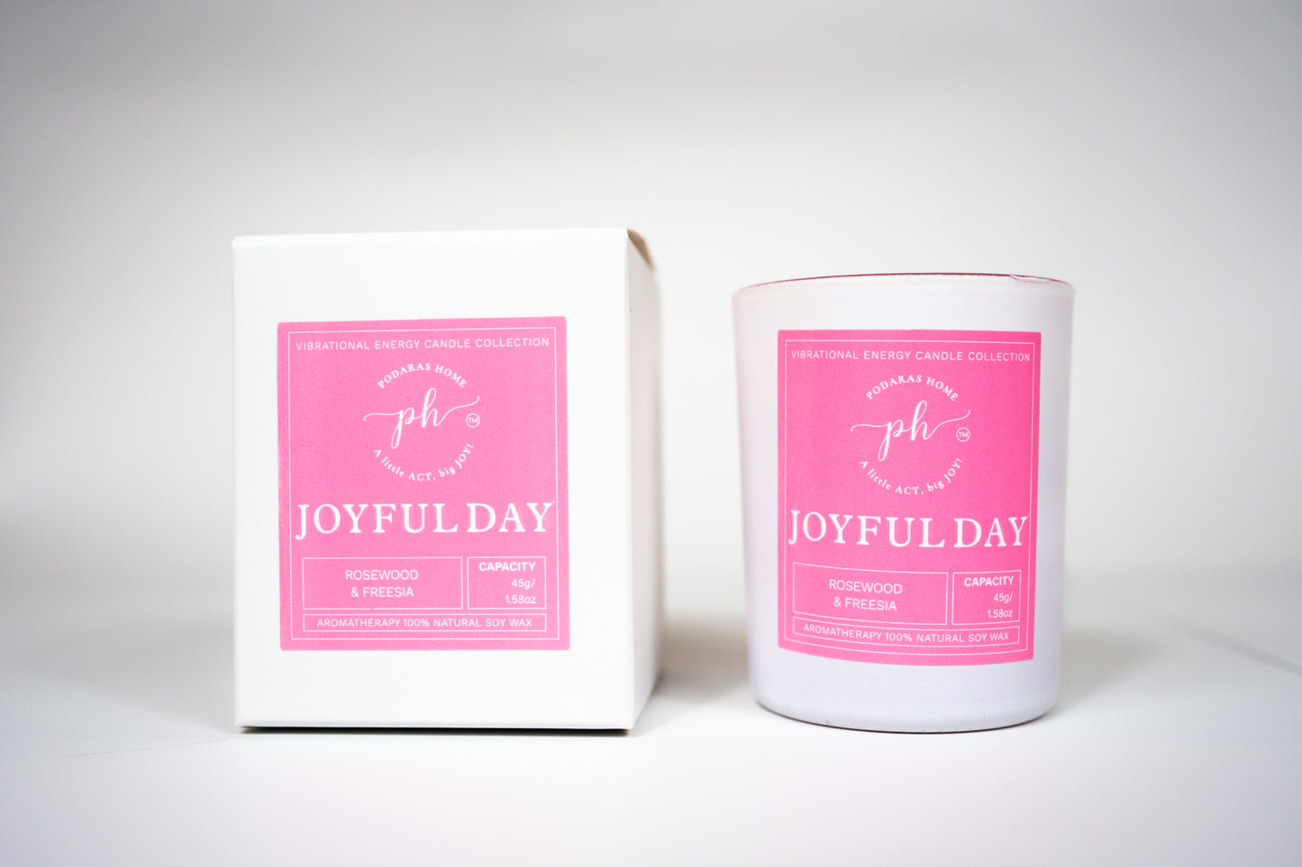 Christmas Gift Box + Joyful Day Candle