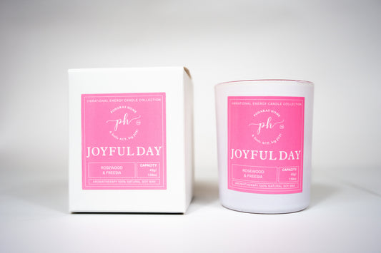 Christmas Gift Box + Joyful Day Candle