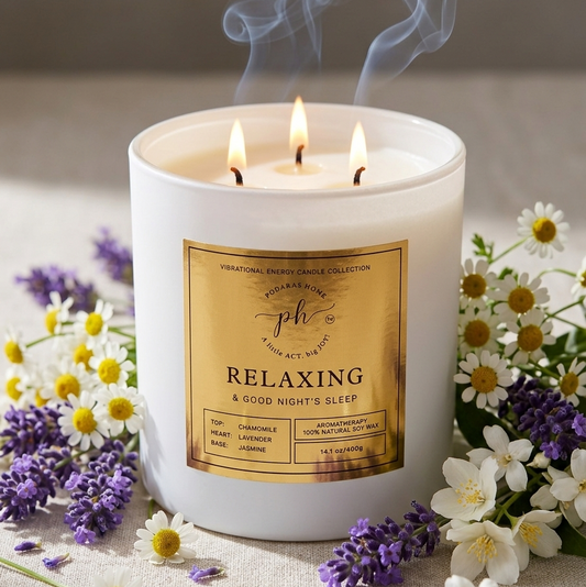 Chamomile & Lavender Relaxing Candle