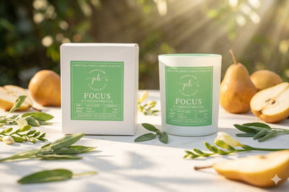 Focus & Concentration Mini Travel Size Candle - 1 wick, 45 g, 13 hours burn time