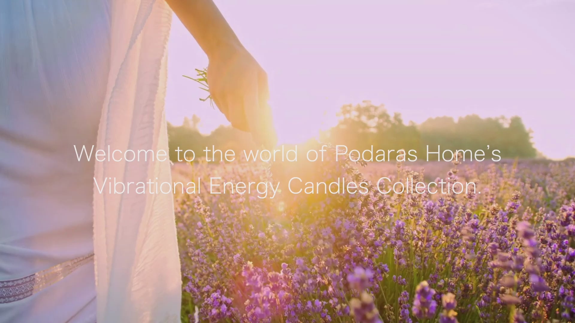 Load video: Welcome to the world of Podaras Home’s Vibrational Energy Candles Collection. Our candles are more than just a source of light and fragrance; they are a journey into the realm of natural wellness and mental well-being.